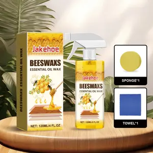 Wood Polish Beeswax Spray, Wood Care Polish, Color Protection Moisturizing, Crack Repair Wood Spray, Essential Wood Maintenance Tool