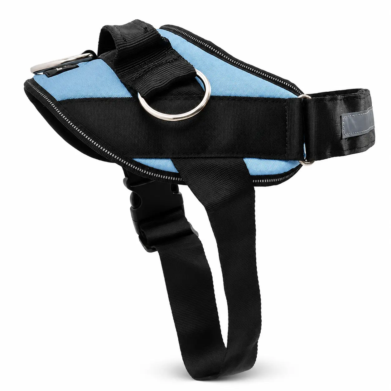 No Pull Dog Harness with 3 Leash Clips, Reflective Padded Adjustable Vest for Small Medium Large Dogs, Walking Training Pet Harness (Small to Large Dogs)