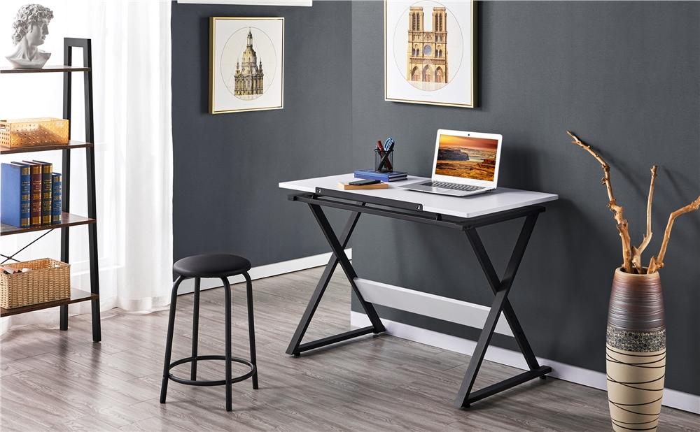 Yaheetech Drafting Table with Adjustable Tabletop Drawing Desk Art Craft Station with Pencil Ledge for Artist Painters Home Office Yaheetech Drafting Table with Adjustable Tabletop Drawing Desk Art Craft Station with Pencil Ledge for Artist Painters Home Office
