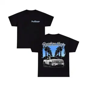 180g[100%cotton]Chevy Tumbados "Break Necks" Truck Shirt– Lowered Sierado Street Truck Culture Graphic – Gift for Chevy Fans, Truck Lovers & Car Enthusiasts – Perfect for Men
