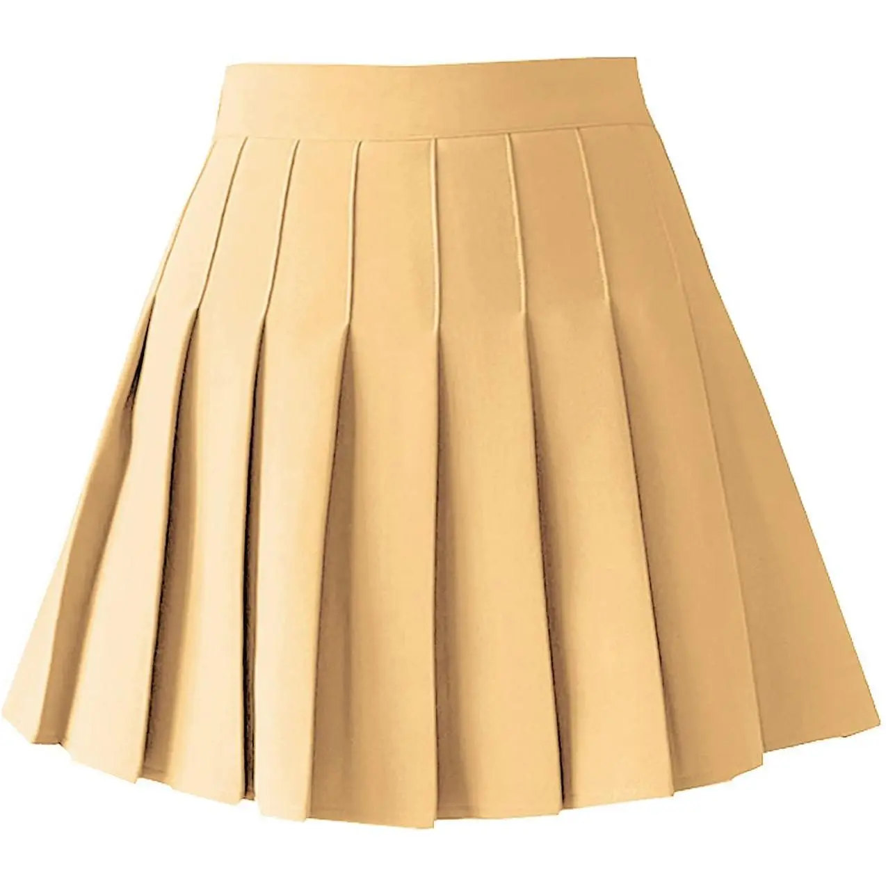 Women's High Waist Pleated Mini Skirt Skater Tennis Skirt