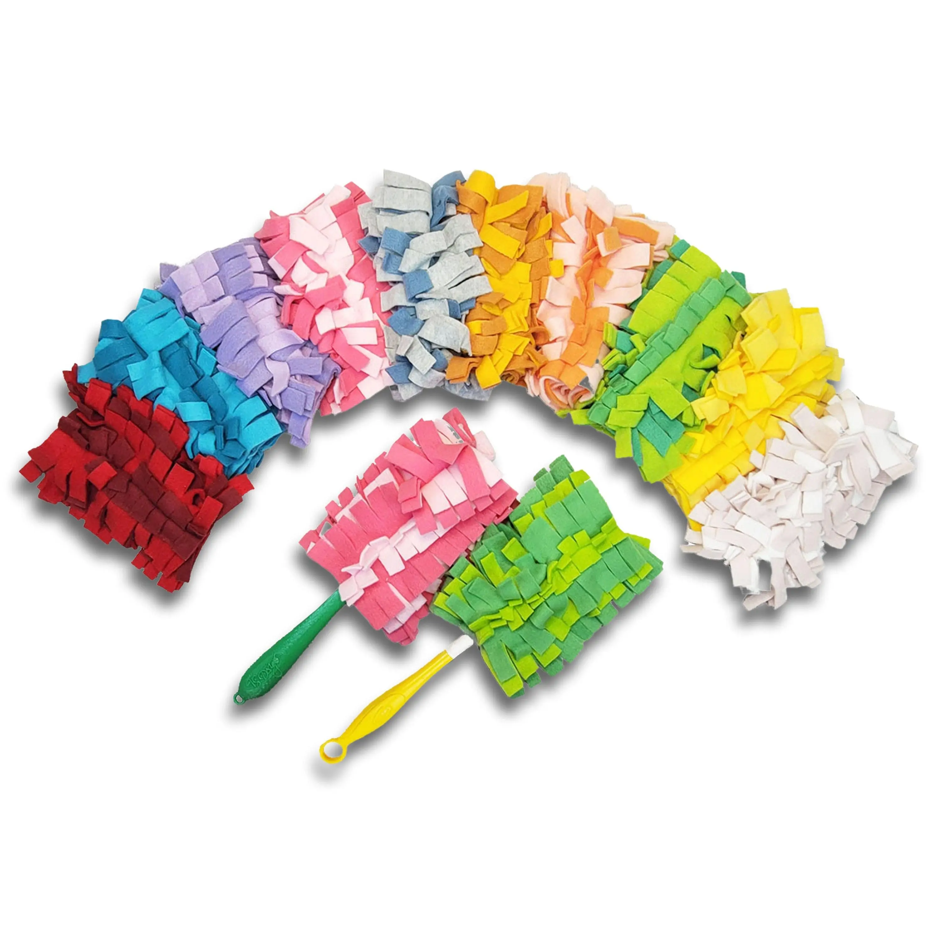 Reusable Swiffer Style Duster: Washable, Sustainable, Zero Waste and Eco Friendly with 8 Layers, Made in USA, Wedding Gift