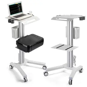 Yescom Rolling Laptop Cart Mobile Workstation Capacity 220lbs.