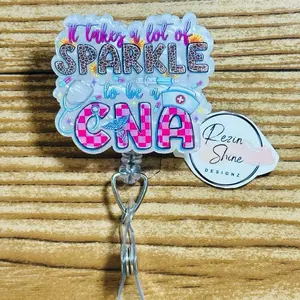It Takes A Lot Of Sparkle To Be A CNA Badge Reel