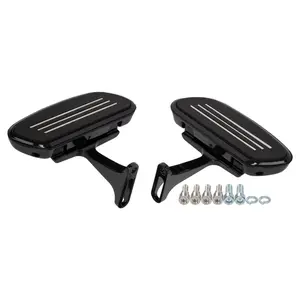 Passenger Floorboards for Harley® Touring & Softail '94-'25 | Black