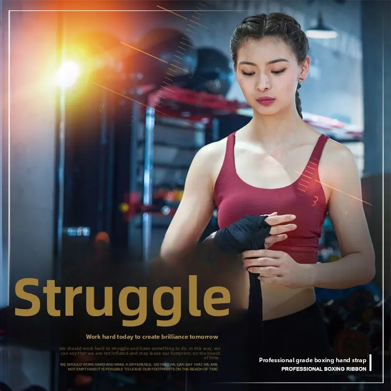 Elastic Boxing Bandages Sandbag Training Boxing Gloves Sanda Wrapping Hand Straps Fighting Boxing Straps