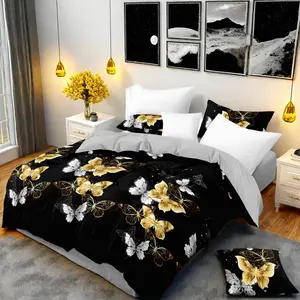 Thick Cotton Touch Bed Cover, 7 Piece in a Bag, Upgraded Luxury Bedspread Set, Bamboo Microfiber, Home, Valentine's Gifts twin size