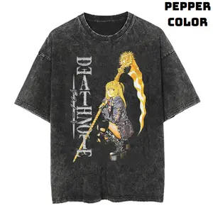 Misa Amane Vintage Tee, Misa Shirt, Misa Merch, Death Note Shirt, Death Note Misa Shirt, The Grim Reaper, Fate, Dangerous Genius, Manga, Anime Shirt, Y2k Shirt, Anime Accessories, Anime Vintage Graphic Tee, Unisex T-Shirt, Gift For Fan Menswear Womenswear