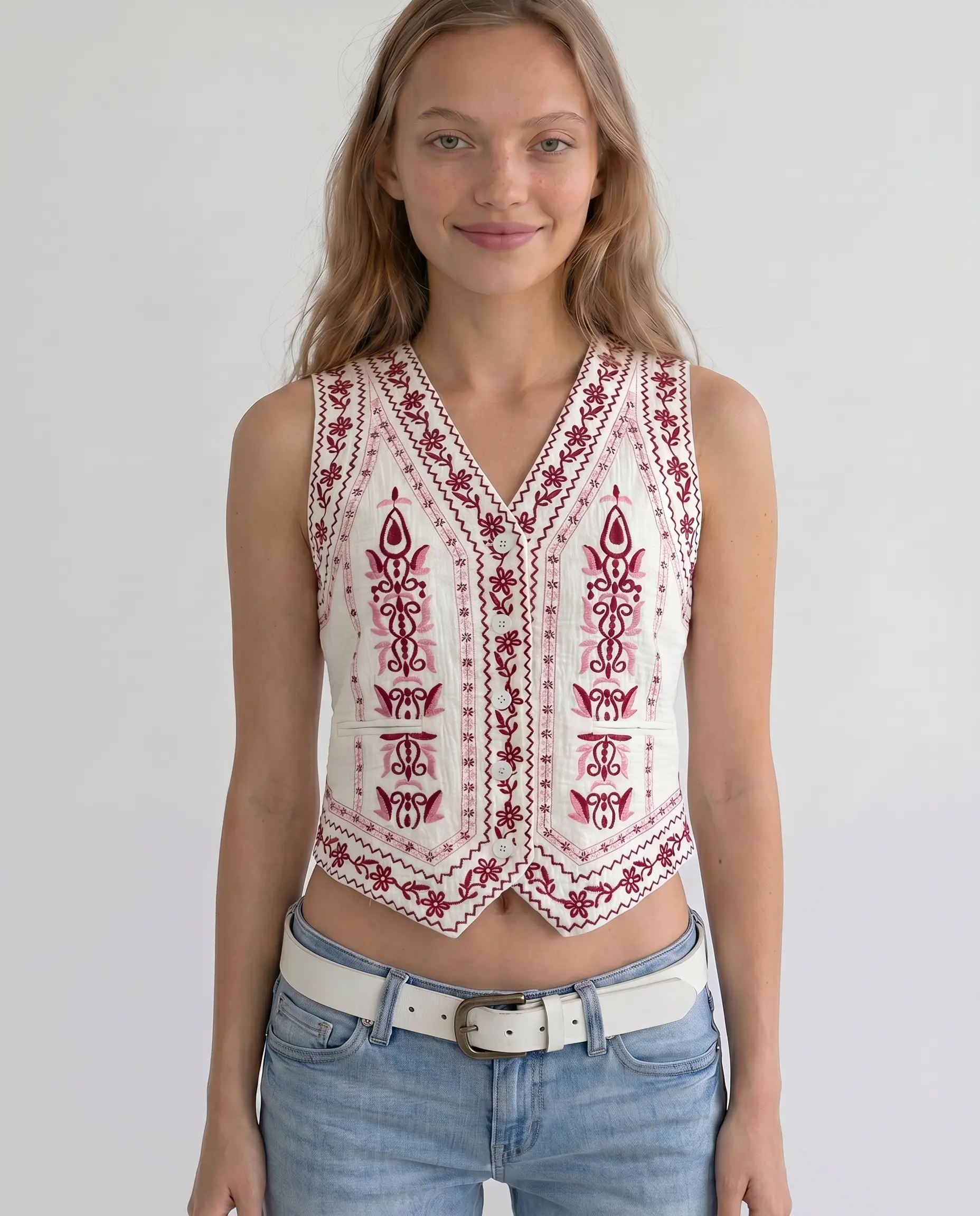 Andalusia Embroidered Vest