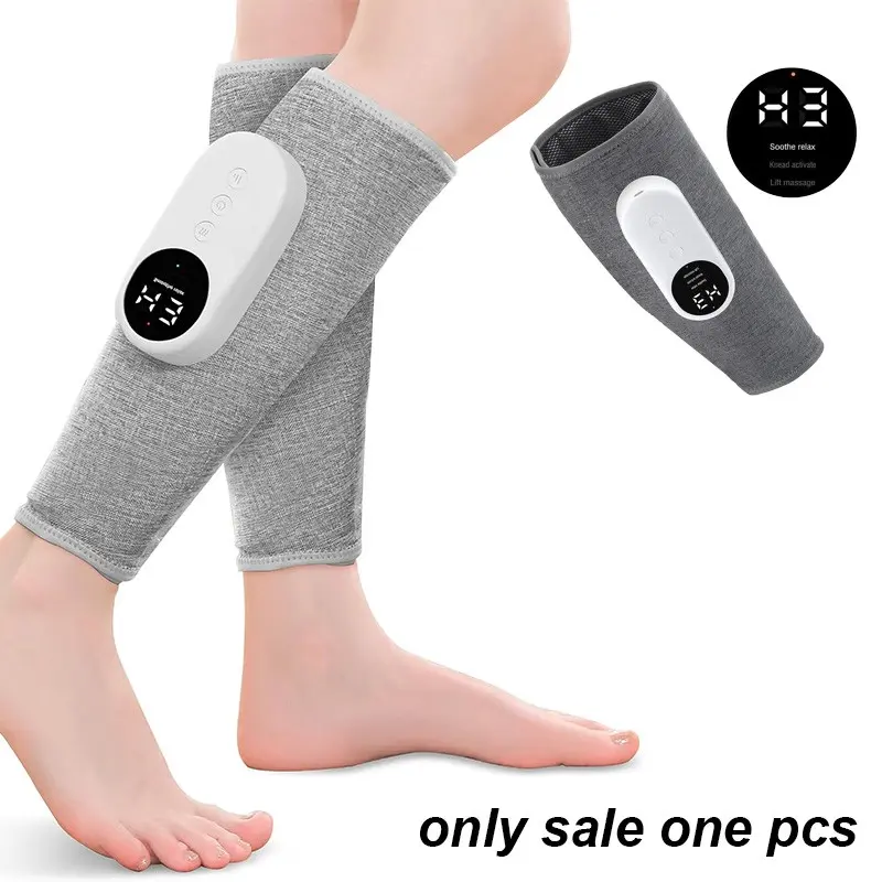 360° Air Compression Leg Massager, Rechargeable Cordless Massage Device, Portable Lightweight Electric Massager for Daily Use, Ideal Gift for Family Friends
