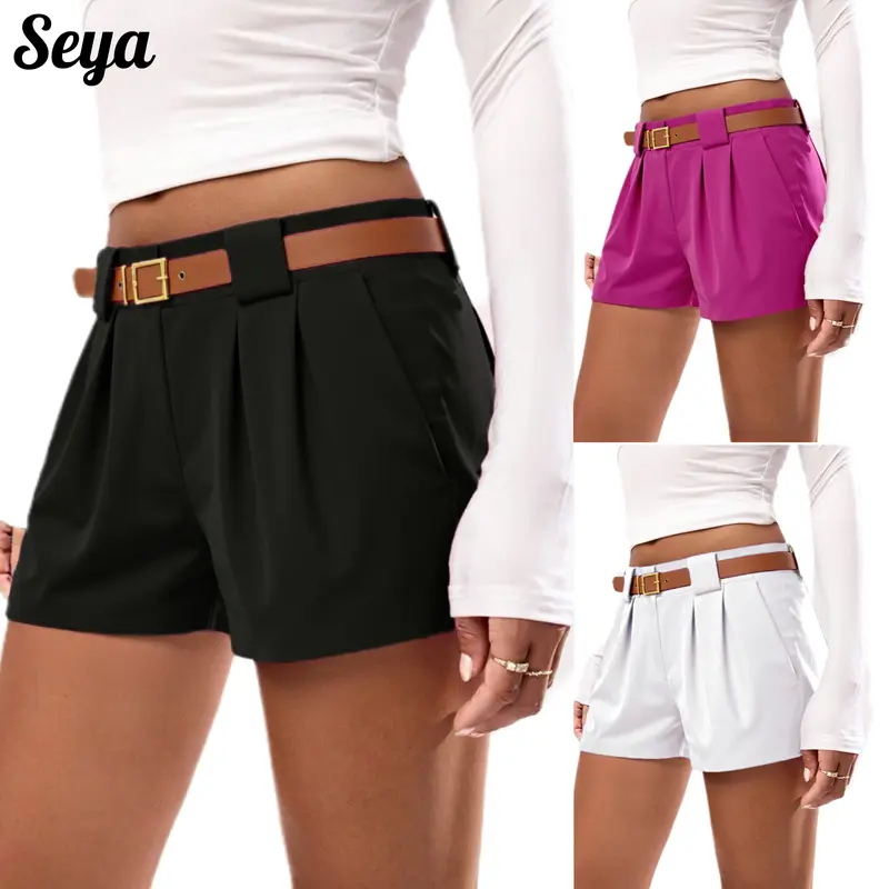 sachin and babi light blue dress luvamia 2024 Dress Shorts for Women High Waisted Guyana main image 0