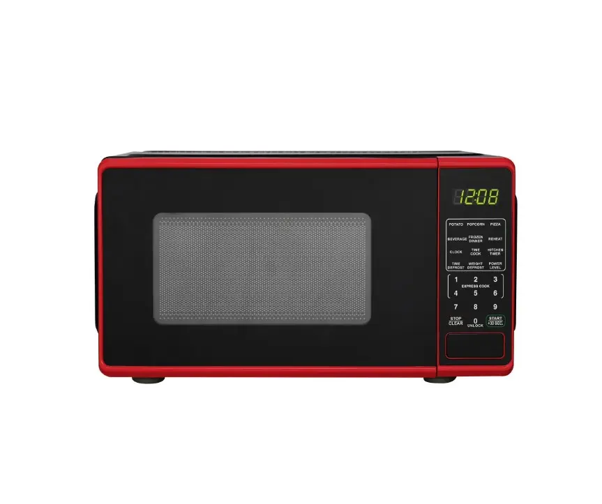 Mainstays 0.7 Cu ft Countertop Microwave Oven, 700 Watts, Red Mainstays 0.7 Cu ft Countertop Microwave Oven, 700 Watts, Red