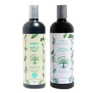 Productos Romero Cannabiss Receta - Shampoo Romero, Acondicionador Cannabis, Tonico Capilar, Aceite Reparador de Puntas