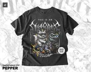 Dungeon Crawler Deathmetal T-Shirt, Carl Book Character, Princess Donut, Mongo is Appalled, Unisex Tee, Graphic Tee, Funny Shirt