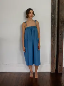 The Kya Dress — Organic Cotton & Bamboo | Hand-Dyed | Fair-Trade | One Size Fits 0–12