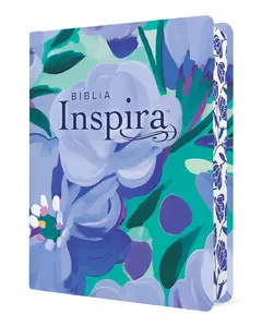Biblia Inspira NTV, letra grande con Filament (SentiPiel, Ramo azul) (Spanish Edition) Imitation Leather – Large Print,
