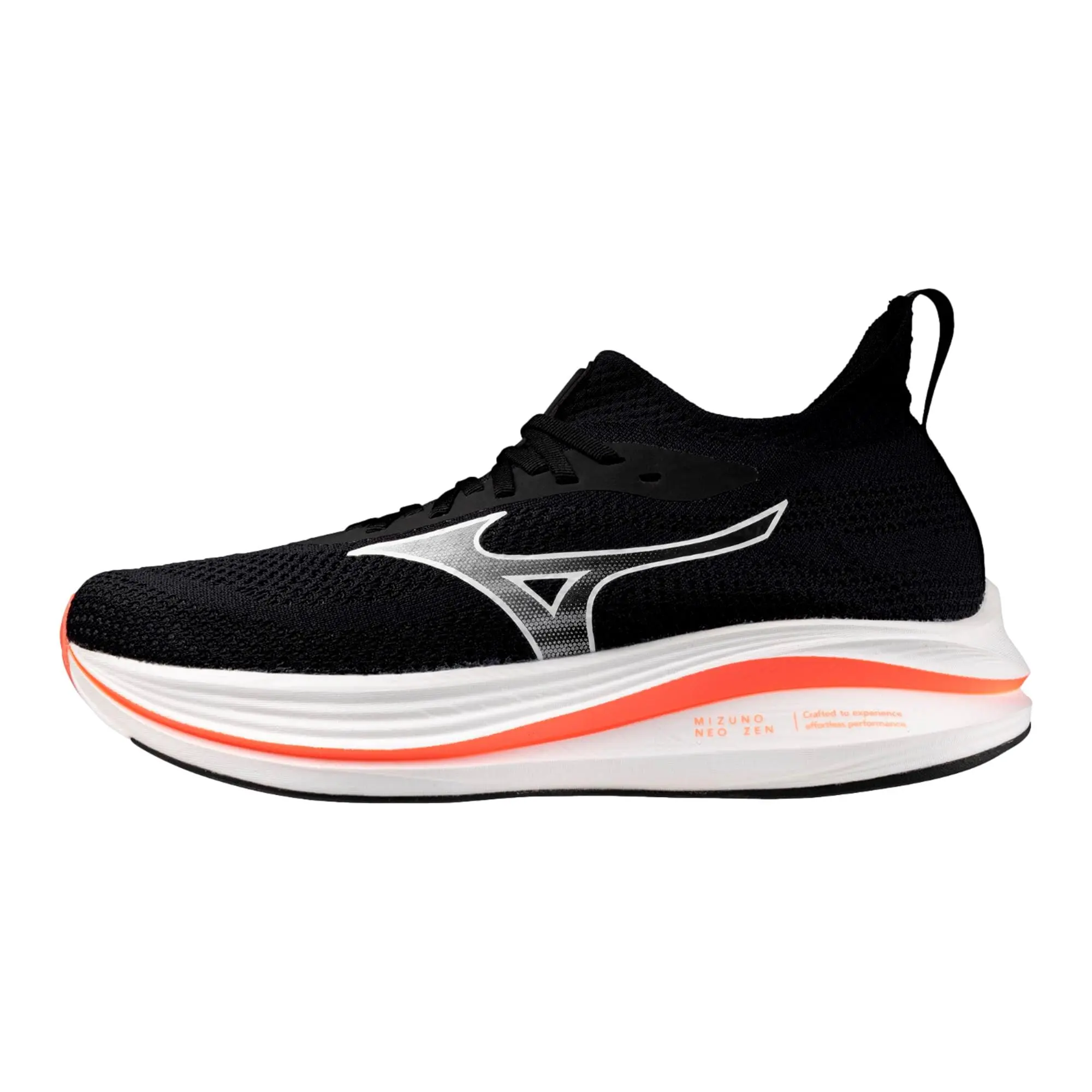 Mizuno Neo Zen Black / White - Fiery Coral 2  J1GC258603 Men's