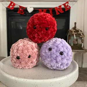 Valentine Sensory Balls V-Day Box Fillers Set of 3