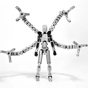 3D Printed Mannequin Dummy 13 Tentacle Series Toys Action Figures Multi-Jointed Movable Shapeshift Robot Parent Child Games