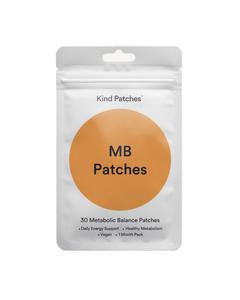 Kind Patches: 30 Advanced Metabolic Balance Patches, Energy Support, Healthy Metabolism, Vegan, 1 Month Supply