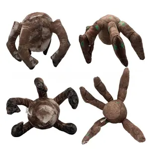 Roblox Doors Rock Monster Plush Toy 2 Styles Brown Mossy Boulder Creature Stuffed Doll Horror Game Character Soft Fluffy Weird Spooky Plushies Kids Birthday Gift Fan Collectible Toy