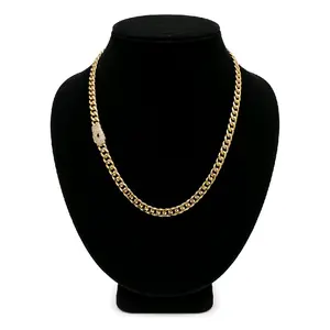 14K Yellow Gold Hollow Cuban MONACI Chain (18" inches 6.0MM)