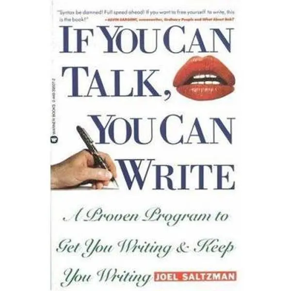 USED-If You Can Talk You Can Write by Joel Saltzman (Paperback)
