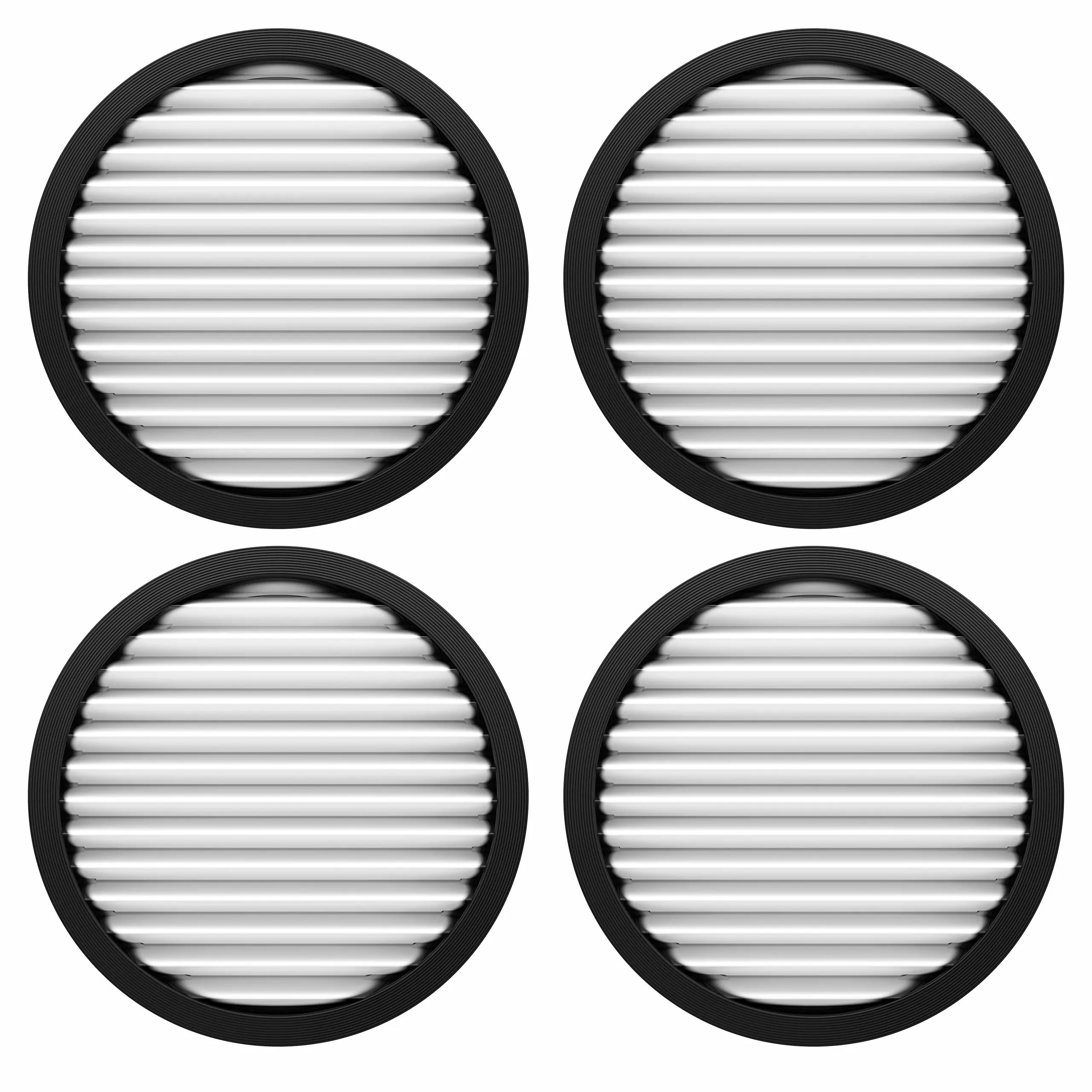 P3 HEPA 4-Pack Replacement Filters for Vacuum Cleaner, High-Efficiency Dust Filter Accessories, Washable & Reusable