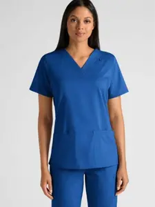 Butter-Soft STRETCH Women's 4-Pocket V-Neck Scrub Top