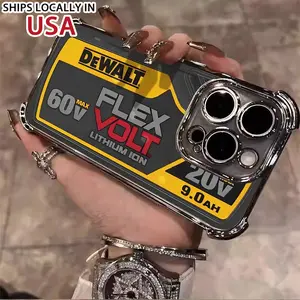 Personalized and minimalist industrial style hardcore phone  Suitable for iPhone 16/15/14/13/12/11 Xs Pro Max Plus electroplated anti drop soft  phone  C142 Screen Protector Protection Smartphone Cellphone Cover Casing Shockproof Protective luxury phone