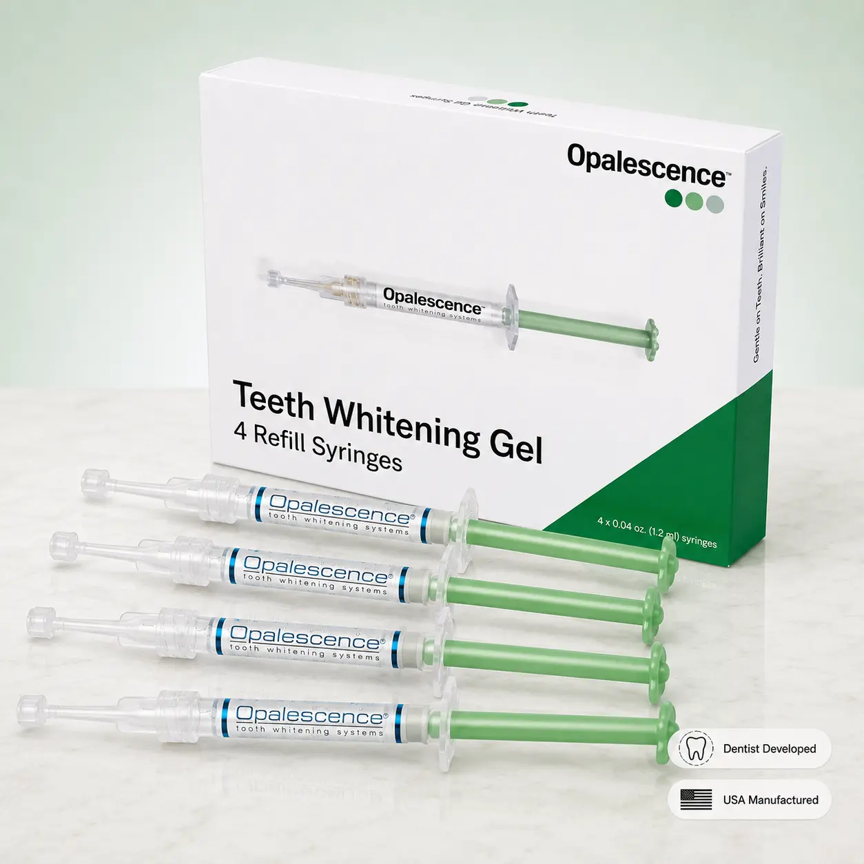 Opalescence Teeth Whitening Gel Syringes Refills Kit | Carbamide Peroxide | Made in The USA by Ultradent