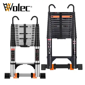 Telescoping Ladder, 20.3ft/17.8ft/16.5ft Portable Extension Folding Ladder, Multi-Purpose Compact Ladder for Household or Outdoor Work, 330lb Capacity