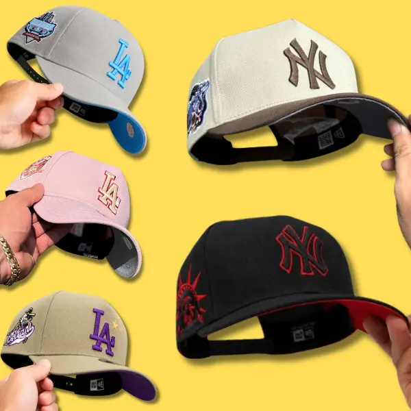 New Era MLB Dodgers & Yankees Baseball Cap – 9FORTY 59FIFTY Fitted Snapback Hat, Unisex Streetwear, Embroidered Logo, Hip Hop Fashion, Gorras Para Hombres, USA 2026
