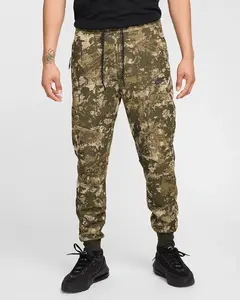 NWT Nike Tech Men's Fleece Joggers Neutral Medium Olive Camo SIze  M