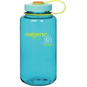 Nalgene  1 qt. Wide Mouth Sustain Water Bottle, Cerulean