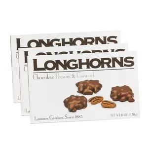 Lammes Candies Longhorn Praline Combo Gift Box 6 Pieces Per Box, 2 Box