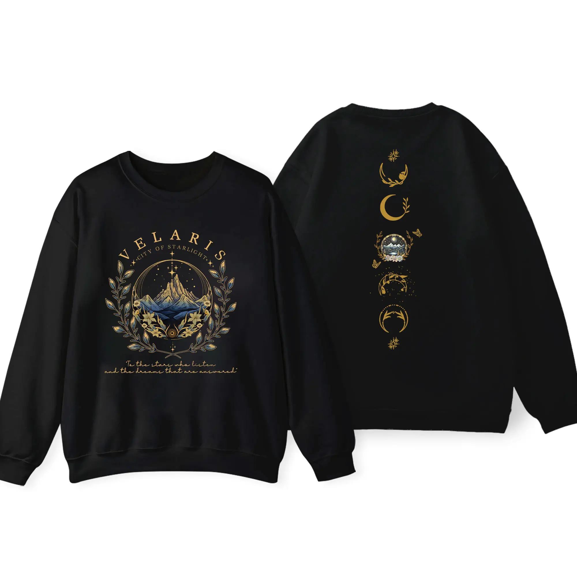 Velaris ACOTAR Shirt, Velaris City Of Starlight, The Night Court Shirt, SJM Merch Shirt, Court of Dreams, Rhysand Hoodie and Sweater; T-shirt Cotton W