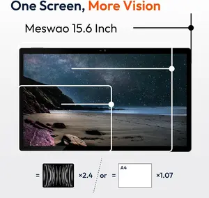 MESWAO 2026 Newest 15.6 Inch Android 14 Tablet