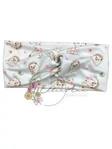 DBP Hedgehog twist headband