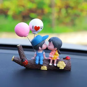 Cartoon Couple Design Car Decoration, Creative Car Interior Decoration, Automotive Ornaments, Fashion Car Accessories for Women & Men, Car Stuff, Car Decor for Girls, Teenage Girl Gifts