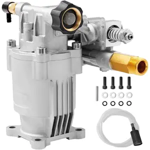 VEVOR Horizontal Triplex Pressure Washer Pump, 3/4 Shaft, 3300 PSI, 3.0 GPM, Replacement Power Washer Pumps Kit, Parts Washer Pump, Compatible with Simpson MorFlex Models 40224, 40225, 40226 etc.VEVOR Super Brand Day