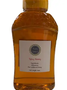 Blessed by Elderberries - 16oz habanero infused spicy honey