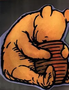 USED-Pooh Giant Board Book by Milne, A. A. (Board book)