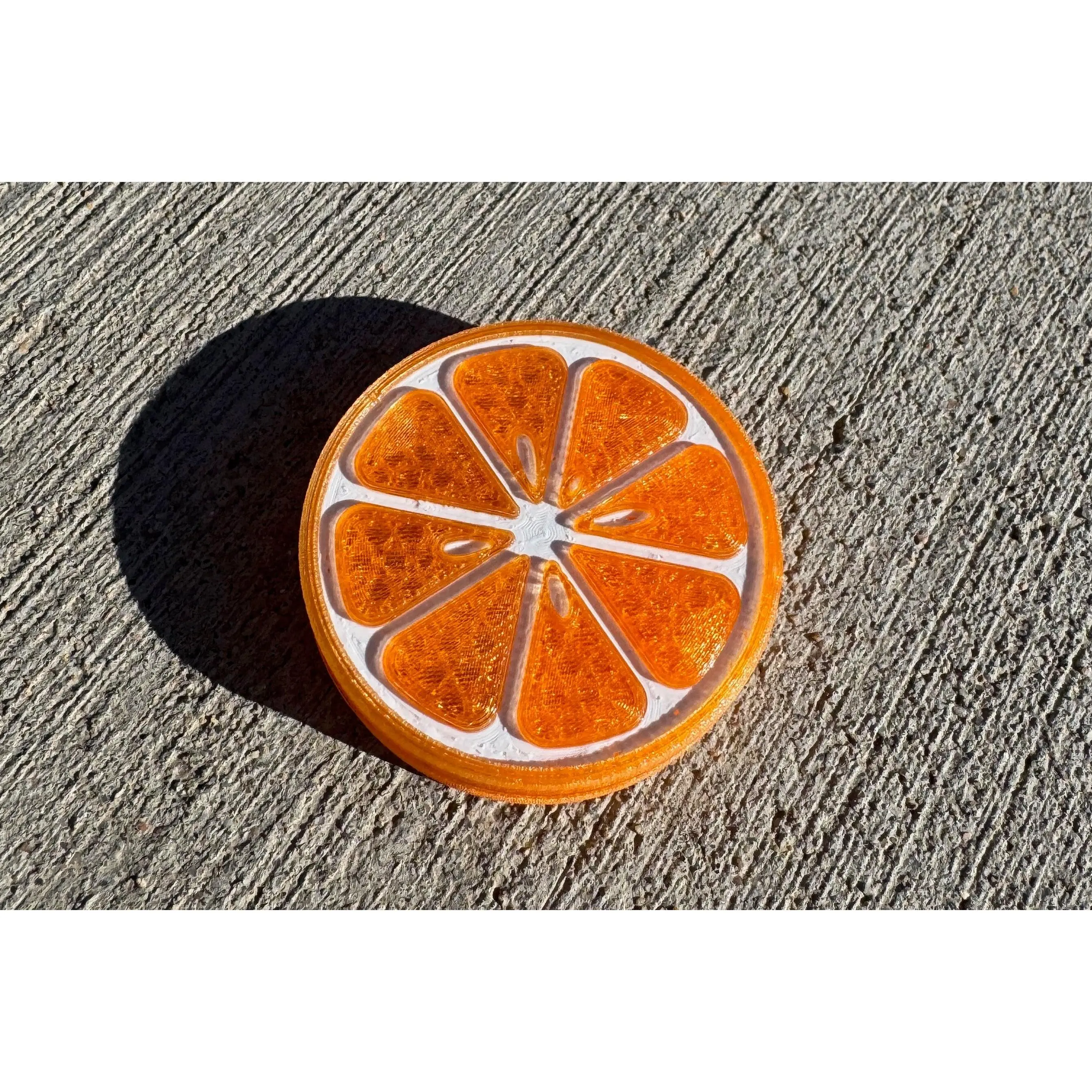 Haptic Fidget Slider - Orange