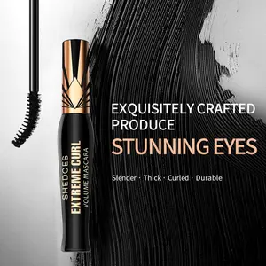 3pcs Thick Curly Mascara, Lightweight Waterproof Long-Lasting, Anti Smudge Durable Mascara, Eyelashes Mascara for Enhanced Look