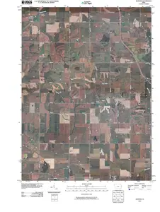 Elwood Iowa USGS Topographic Quadrangle Map, 2013, 1:24000