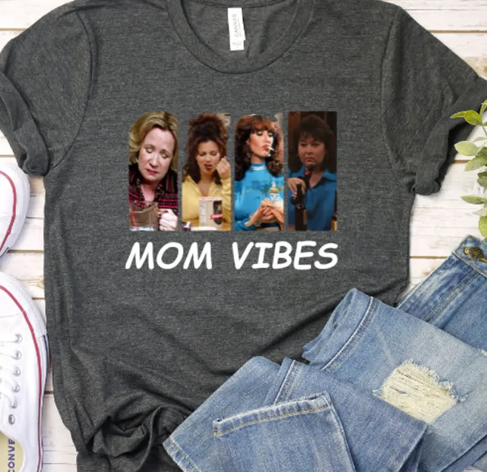 Mom Vibes Shirt 70's Show Fun, The Nanny T-Shirt, Kitty Mom Vibes T-Shirt, Kitty Forman T-Shirt, Happy Mother's Day, Gift For Mom