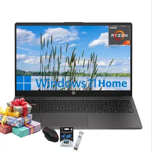 HP 255 G10 15 Business Laptop, AMD Ryzen 7 7730U, 15.6" Full HD Display, 32GB RAM, 512GB SSD, AMD Radeon Graphics, Numeric Keypad, Windows 11 Home,Bundle Accessory