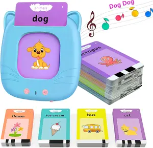 Toddler Talking Flash Cards - 224 Sight Words, Montessori Educational Toys for Age 2-5 Boys & Girls