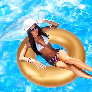 Foldable Portable Inflatable Diamond Ring Pool Float, Engagement Party Float, Outdoor Summer Water Toy, Pool Accessories